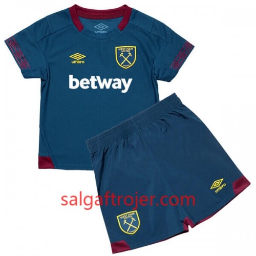 West Ham United Fodboldtrøjer Børn Udebanesæt 2018/19 Kort ærmer West Ham United Fodboldtrøjer Børn Udebanesæt 2018/19 Kort ærmer